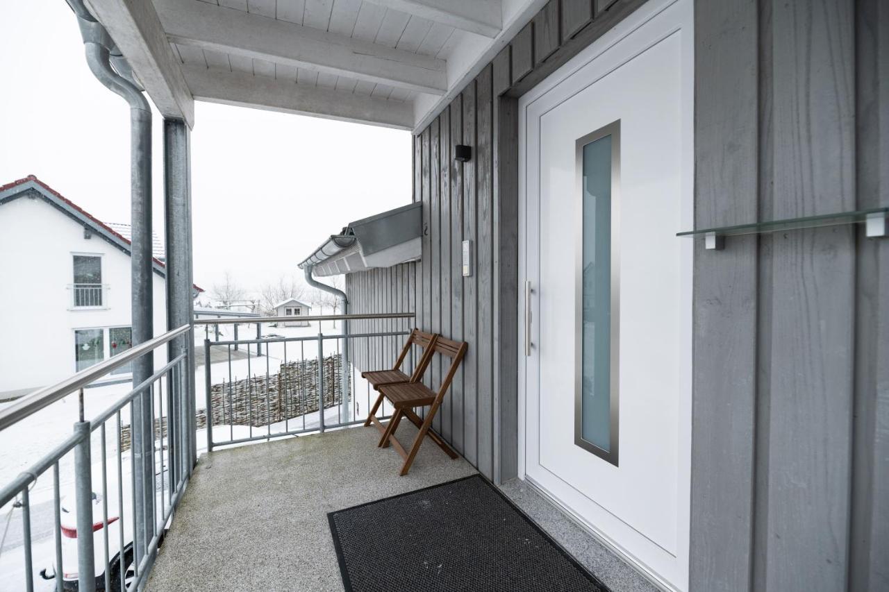 Gemuetliche Ferienwohnung Mit Panoramablick Muttensweiler Eksteriør billede
