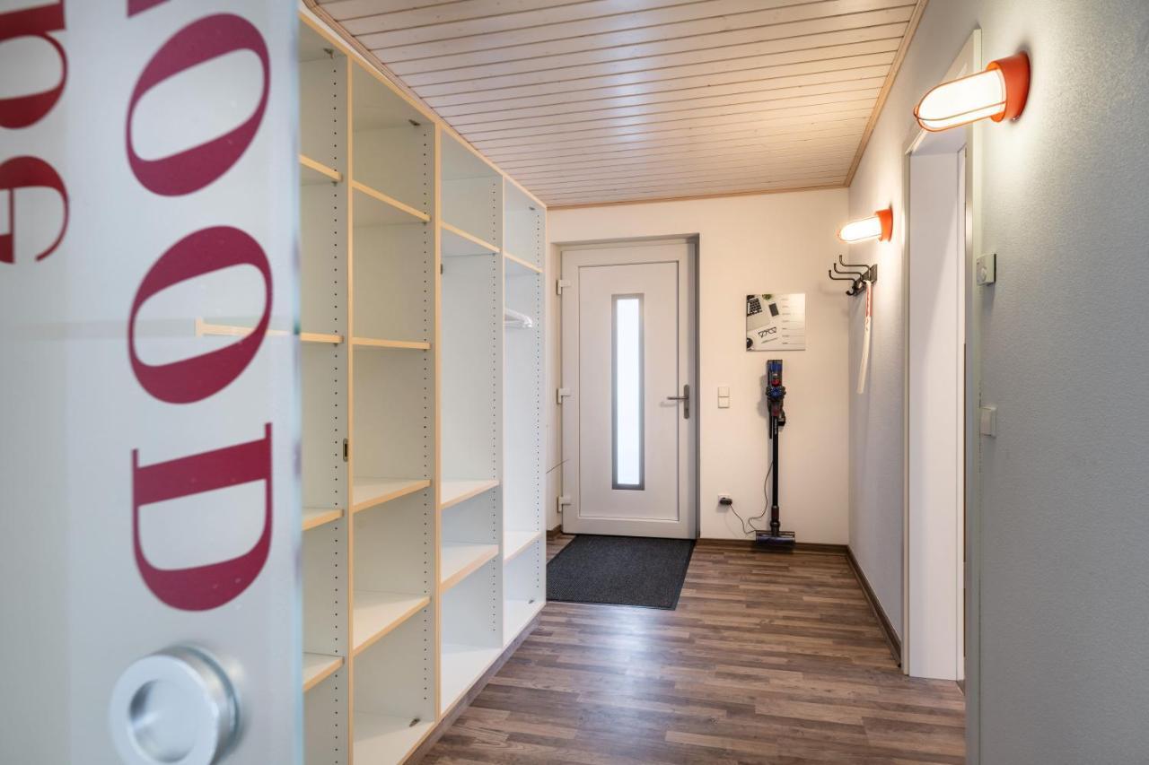 Gemuetliche Ferienwohnung Mit Panoramablick Muttensweiler Eksteriør billede